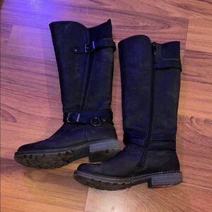 Elegant Black Over the Knee Boots